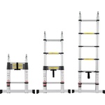 VEVOR Телескопична сгъваема стълба vevor ml-2038p/ 3.8 м (ml-2038p)