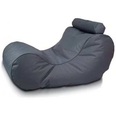 Ecopuf HOGAN polyester NC16 Tmavo sivá
