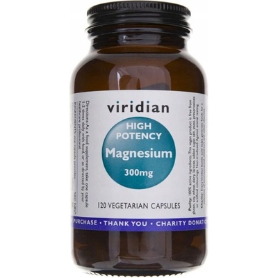 Viridian Horčík s vysokou účinnosťou 300 mg 120 kapsúl