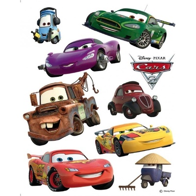 AG Design AGF00887 ČR Samolepící dekorace Disney Cars rozměry 50 cm x 70 cm