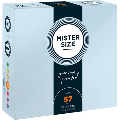 MISTER SIZE 57mm pack of 36