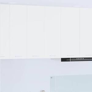 vidaXL Окачен шкаф с 2 врати Бяло 60 x 31 x 80 cm Инженерна дървесина (884274)