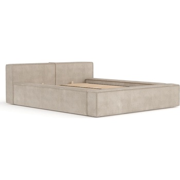 Maison de Reve Бежово двойно легло 200x200 cm тапицирано с място за съхранение с включена подматрачна рамка Voliera - Maison de Rêve (VOLIERA200_MDR_P0_POS02_M0_NF_T0_L65)