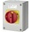 ELMARK Ec660 ШУНТИРАЩ ПРЕВКЛЮЧВАТЕЛ om 4p 100a ЧЕРВЕН (ec661004e)