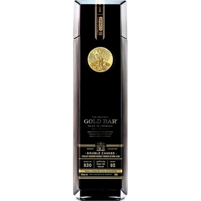 Gold Bar Black Double Casked 46% 0,75 l (holá láhev)