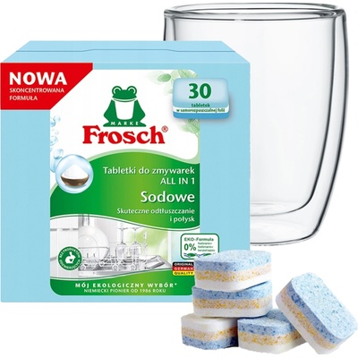 FROSCH Tablety do myčky s jedlou sodou 30 x 18 g