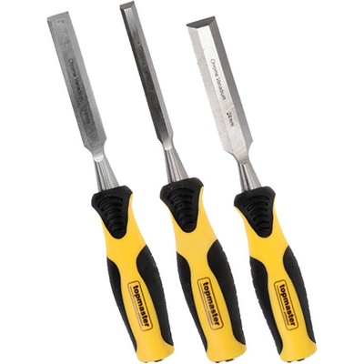 Top Master Pro Dláto ploché - sada 3ks, plastová rukojeť s úderovým koncem 12-18-24mm CR-V TMP - TM-350117
