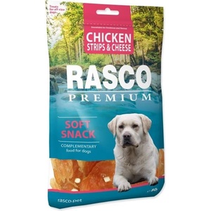 Rasco Лакомство Rasco Premium пиле с кашкавал, резени 80g (1704-17036)