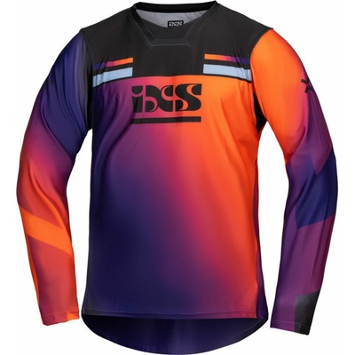 iXS Jersey iXS TRIGGER-MX 1.0 X2-544206 fialová