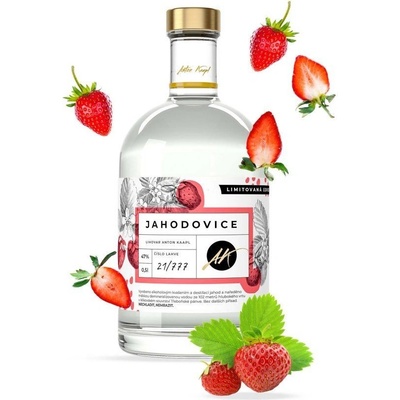 Anton Kaapl jahodovice 47% 0,5 l (holá láhev)