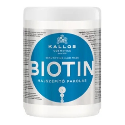 Kallos Biotin маска за слаба и чуплива коса 1000 мл