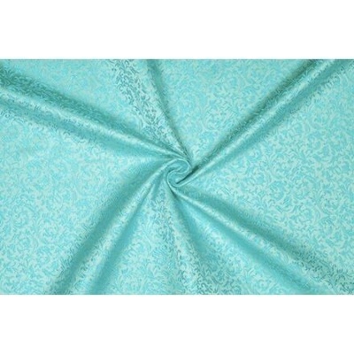 Brokát ornamenty, aqua