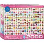 EUROGRAPHICS Пъзел Eurographics от 2000 части - Изкушение с кексчета (82200629)