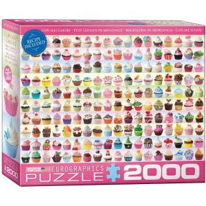 EUROGRAPHICS Пъзел Eurographics от 2000 части - Изкушение с кексчета (82200629)