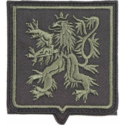 Nášivka český LEV bojová velcro