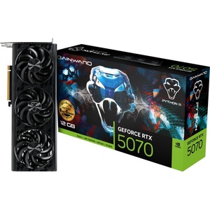 Gainward GeForce RTX 5070 Python III OC 12GB GDDR7 192bit (NE75070S19K9-GB2050T) Видео карти