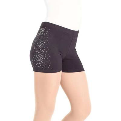 Intermezzo kraťasky zdobené kamienkami Panshortalpunt 5172 čierna