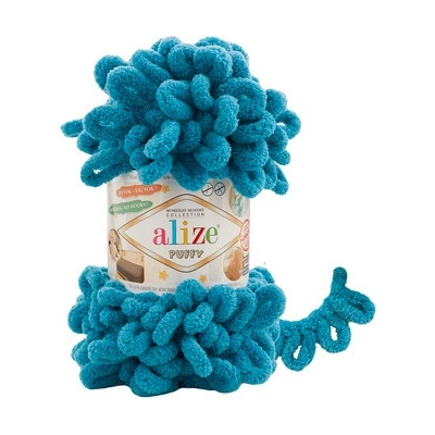 Priadza Alize Puffy 294 - petrolejová