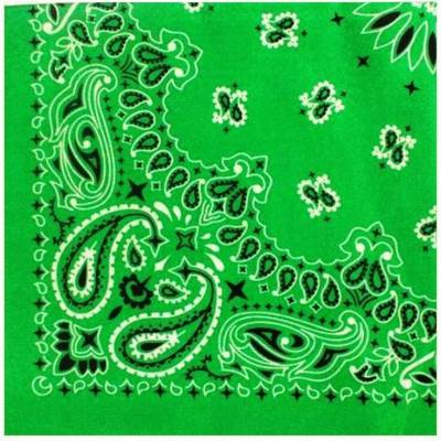 Bandana šátek Green Grass zelená B887