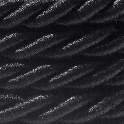 Creative Cables 3x0,75mm² černá textiílie 16 mm 1 m