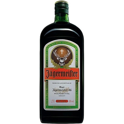 Jägermeister 35% 1,75 l (holá láhev)