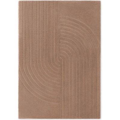 Vikosa Бежов ръчно изработен вълнен килим 80x150 cm Arcura - Vikosa (106300-80x150)