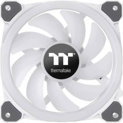 Thermaltake Riing Trio 12 RGB Radiator Fan White TT Premium Edition (3-Fan Pack) CL-F126-PL12SW-A