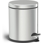 Perilla PERILLA-Кош с педал 12lt ф25xh35cm ХРОМ (83004) (0157149)