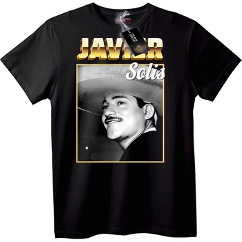 NOONEBRAND Тениска Музикална Легенда Javier Solis - XL, Black