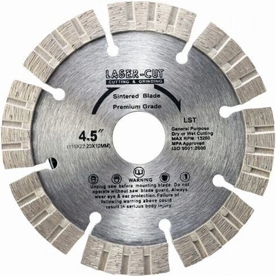 Laser Cut Kotouč diamantový řezný 115 x 22,2 x 12 mm L00111