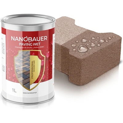 Impregnace na zámkovou dlažbu Nanobauer Paving Wet 1 l
