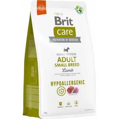 Brit Care Hypoallergenic Adult Small Breed jehněčí 7 kg