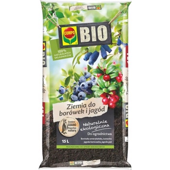 COMPO Zemný substrát pre čučoriedky a borievky 15 l