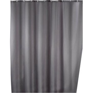 WENKO Сива завеса за душ с покритие против мухъл , 180 x 200 cm - Wenko (20044100)