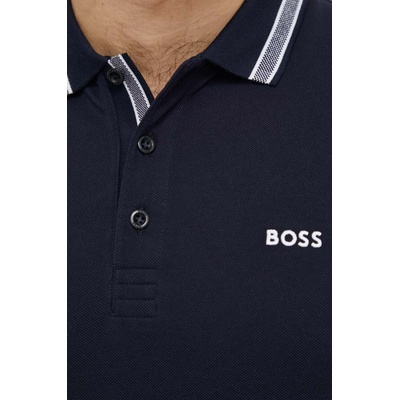 BOSS Green тениска с яка мъжка от памук Paddy (50469055)