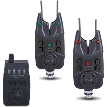 Saenger hlásič záběru Carp Voice R-4 sada 2+1 červená, zelená