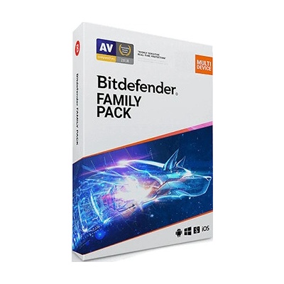 Bitdefender Family pack - 15 lic. 36 mes.