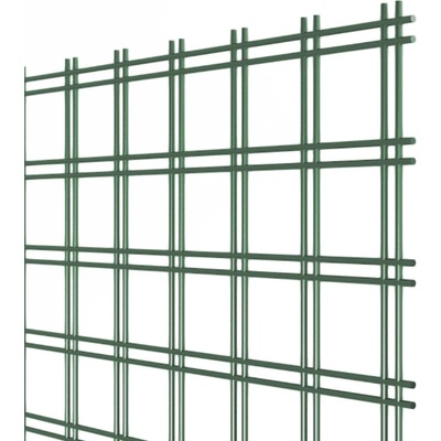 STAD Оградна мрежа пано без огъвки, прахово боядисано с PVC 1.60x2.5м, 50х50мм|50х165мм|165х165мм х 4мм (OGM13009)