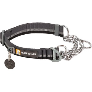 Ruffwear Нашийник за куче Ruffwear Chain Reaction Collar Dog collar - Basalt Gray - размер 28-36 cm (057-0060-0611)
