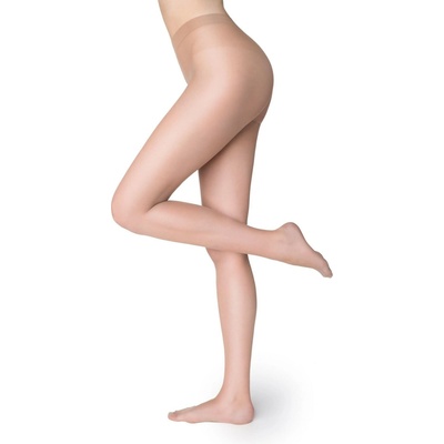 Marilyn Ultratenké matné punčochové kalhoty s make-up efektem RIVIERA 7 DEN Beige