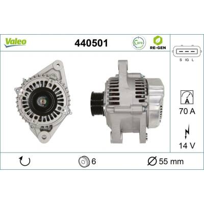 Alternátor VALEO 440501