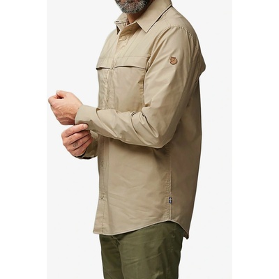 Fjallraven Abisko Trail turistická košel'a dlhý rukáv fossil