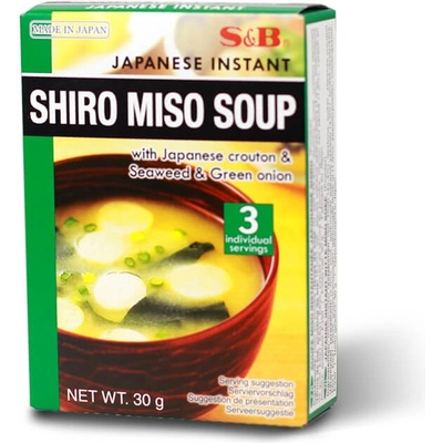 S&B Instantná Shiro Miso polievka 30 g