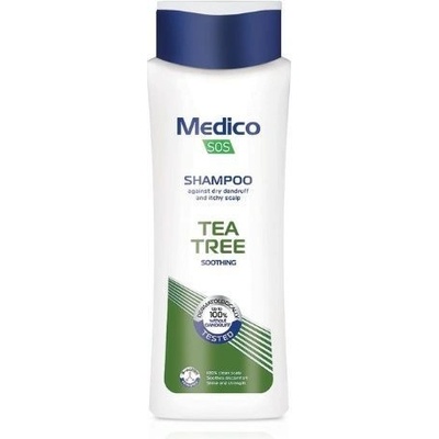 Medico SOS šampón proti lupinám s Tea Tree 390 ml