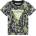 GUESS Тениска покрита с щампи в черно и електрикаво зелено за мини момче Guess