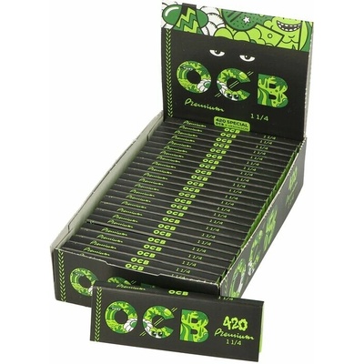 OCB Premium 1 1/4 krátké papírky 50 ks – Zboží Dáma