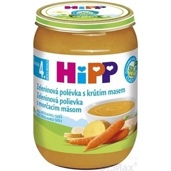 HiPP Zeleninová s krůtím BIO 190 g