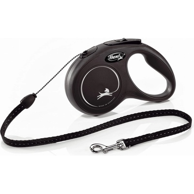 flexi Original New Classic S каишка 5 м до 12 кг, черна