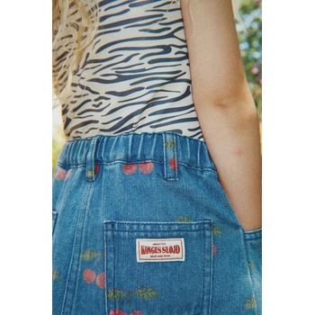 Konges Sløjd трапецовидна пола от деним MAGOT PRINTED SKIRT GOTS (KS105610.PPY2)