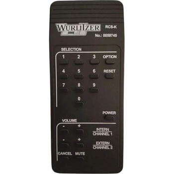 GENERAL WURLITZER RCS-K, 0059745, I84, K99, ONE MORE TIME CD Jukebox - съвместимо дистанционно управление на марката General (RCS-K, 0059745, I84, K99, ONE MORE TIME CD Jukebox)